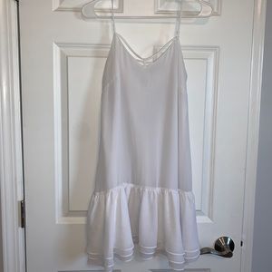 BCBG xs white dress